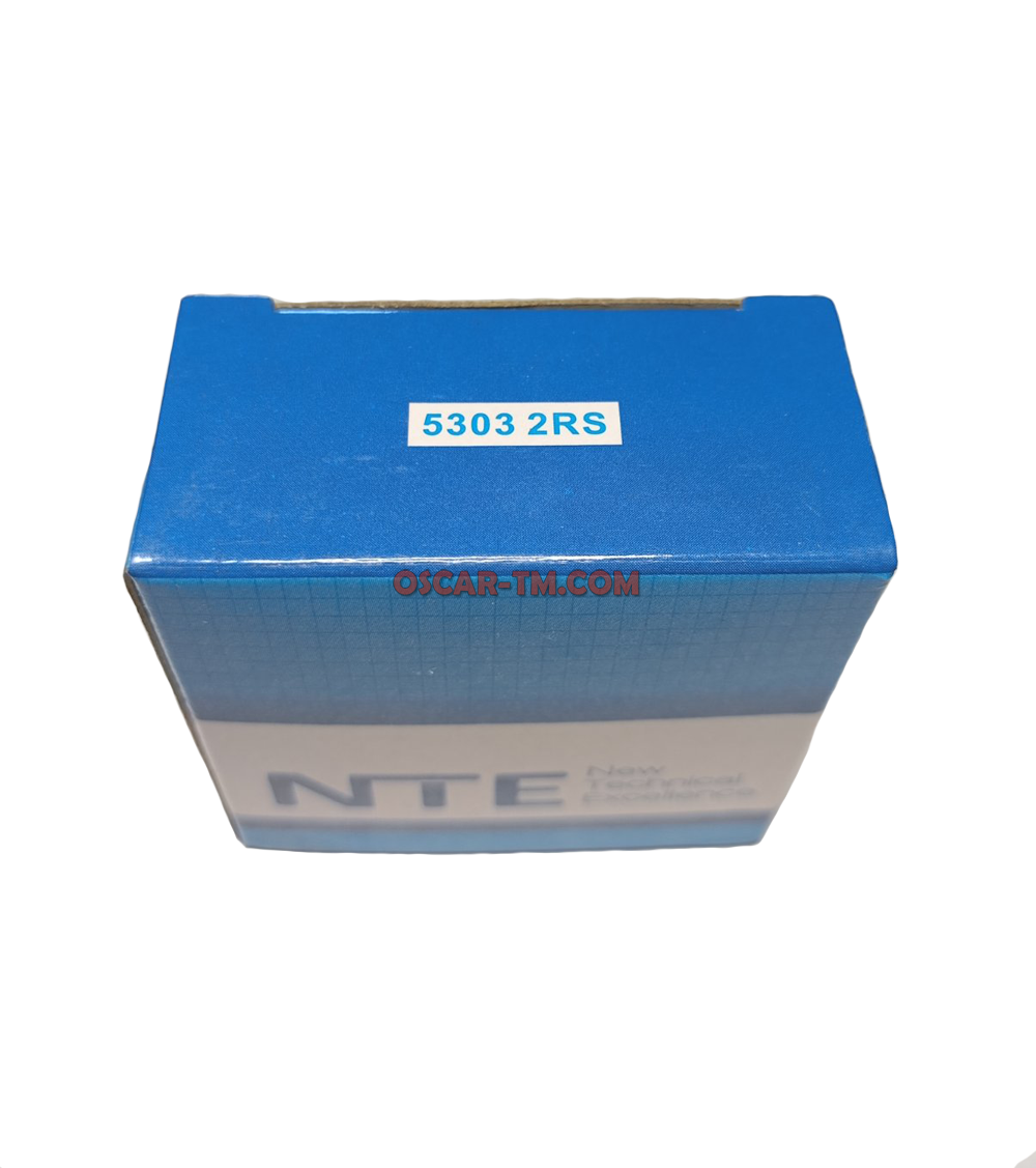 Підшипник кульковий радіально-упорний 5303 2RS NTE